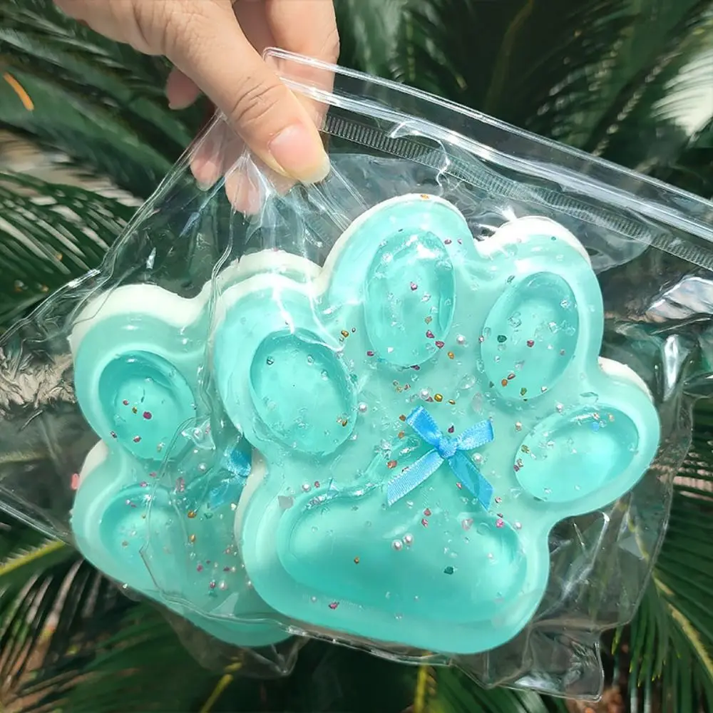 Giant Squeeze Cat Paw Toys Squeeze Toy Soft Pinching and Decompressing Toy Sticky Abreact Decompressing Pinching Cat Paw 3