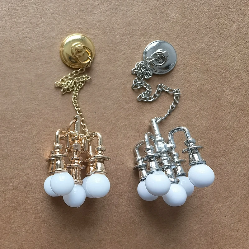 

1 шт. 1/6 1/12 миниатюрный кукольный домик, потолочная лампа, подвесная мини светодиодная модель освещения, украшение для дома, кукольная мебель, игрушка