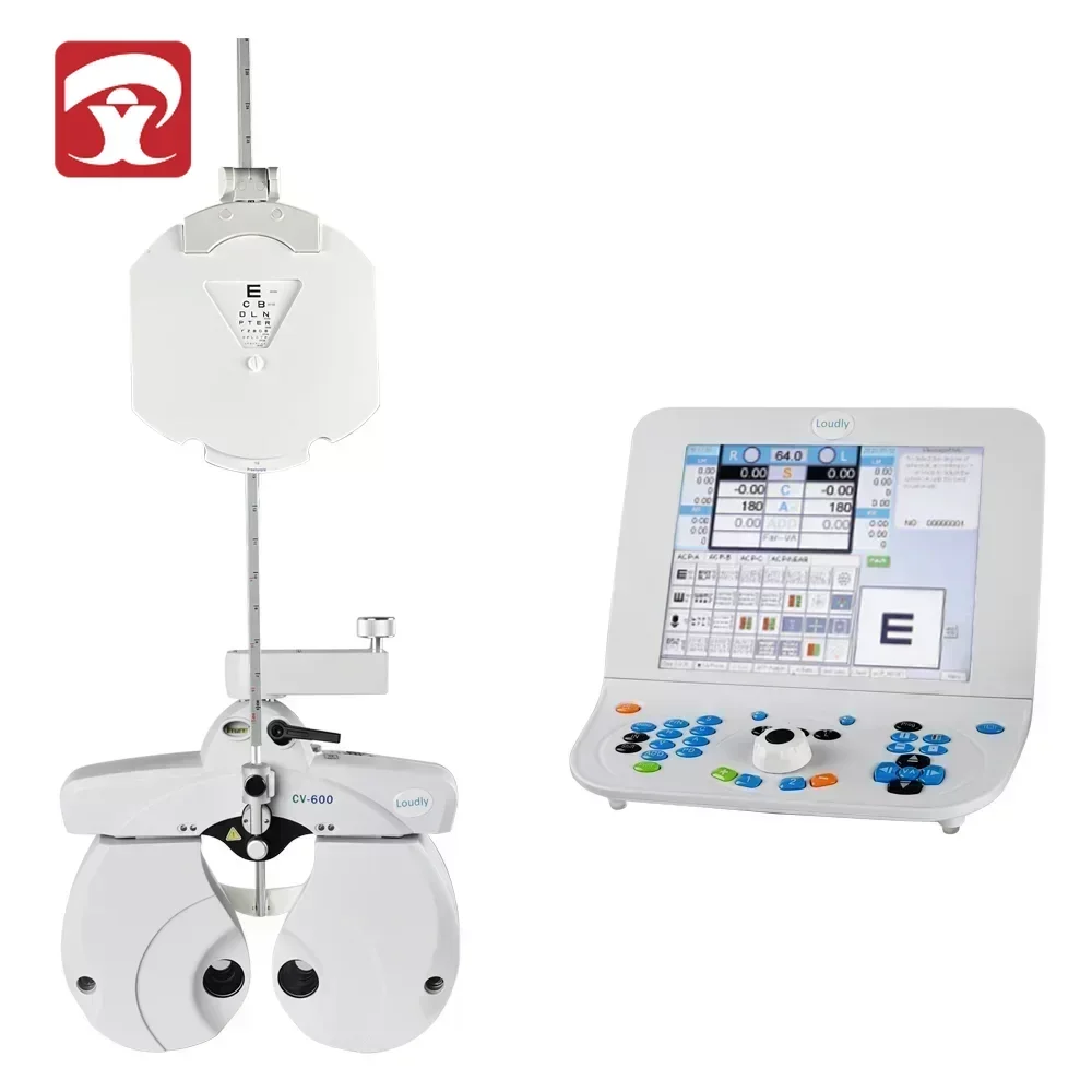 

Top Quality Computerized Eye Test Automatic Vision Tester Digital Auto Phoropter CE ISO Approved CV600