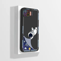 Enhanced Silicone Soft TPU Phone Case Back Cover - Durable & Stylish Protection for OPPO A73 4G (Black A01)