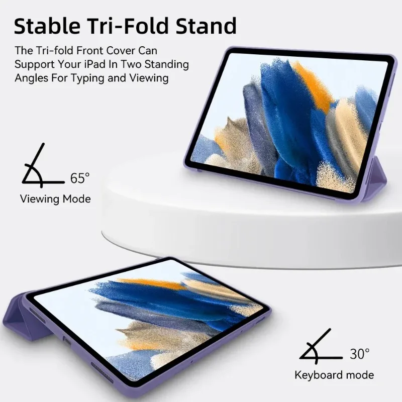 Premium TPU Tri-Fold Stand Smart Cover