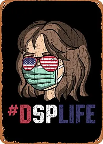 

DSP Life Apparel Nurse Att Vintage Look Metal Sign Patent Art Prints Retro Gift 8x12 Inch