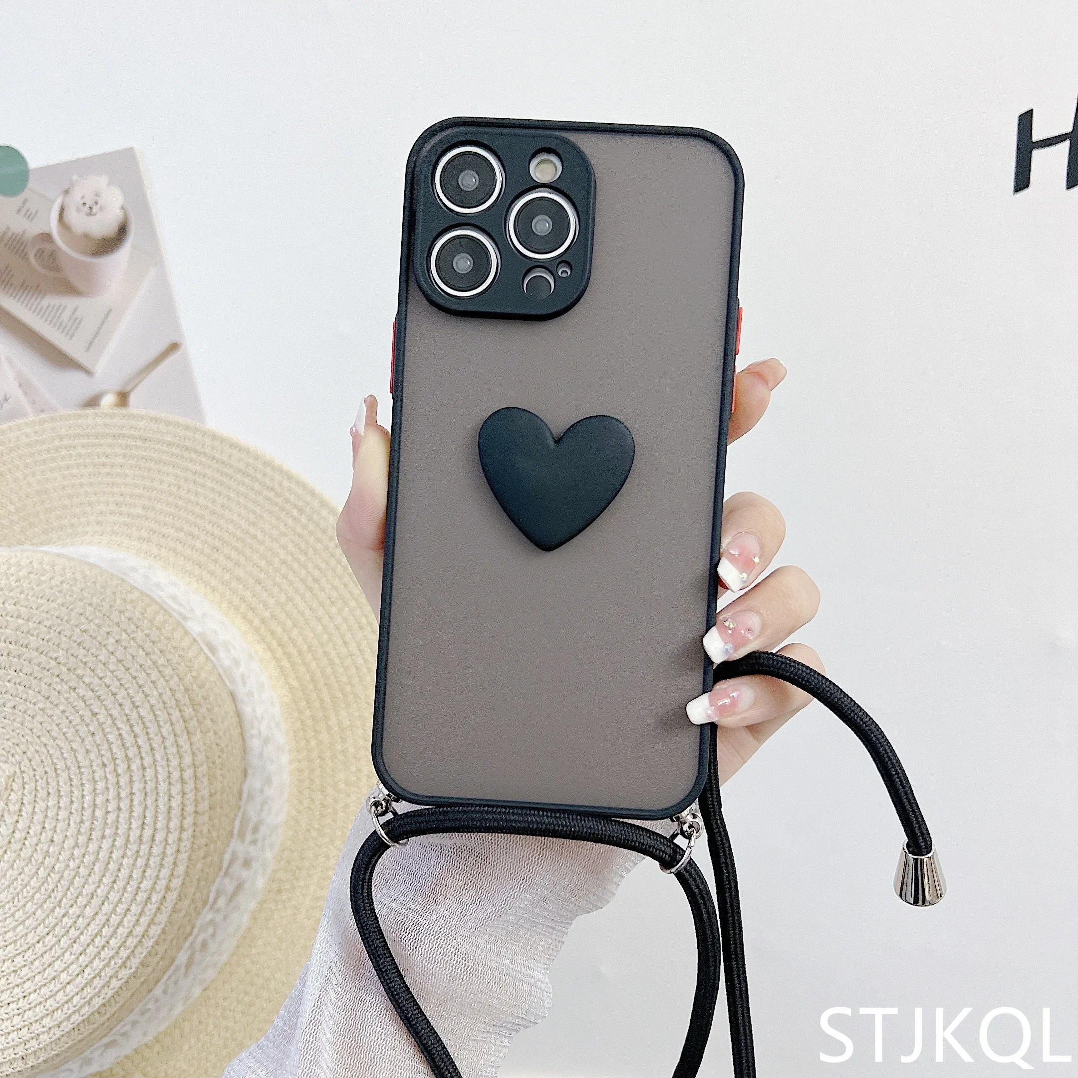 

Phone Case with Neck Strap, Lanyard phone case with Cross Drawstring for Xiaomi Redmi Note 13 Pro 5G Note 13 Pro+ Plus Cover