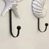 Wall Hook Sea Beach Conch Clothes Rack Practical Multifunctional Storage Ocean Hanger Clothing Home Decor 4