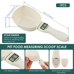 Enhanced Digital Kitchen Scale with Stainless Steel Bowl and Capacity Measurement (Plastic handheld)