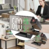 New Projection Alarm Clock with 180° Rotatable Projector 4 Level Dimmable Mirror Projection Clock 3