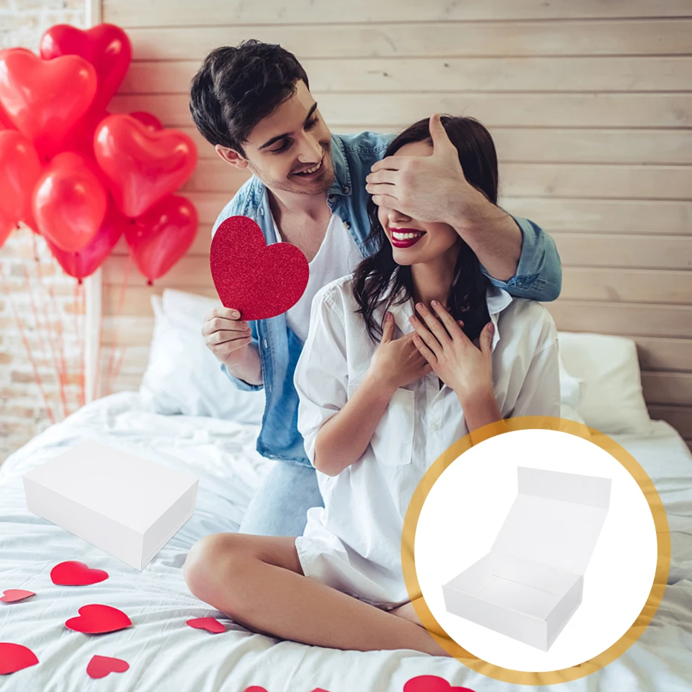 1Pc Magnetic Closure Gift Box with Lid, Collapsible Cardboard Packaging Box for Jewelry... - SKU MCGB1107 - UGI Packaging