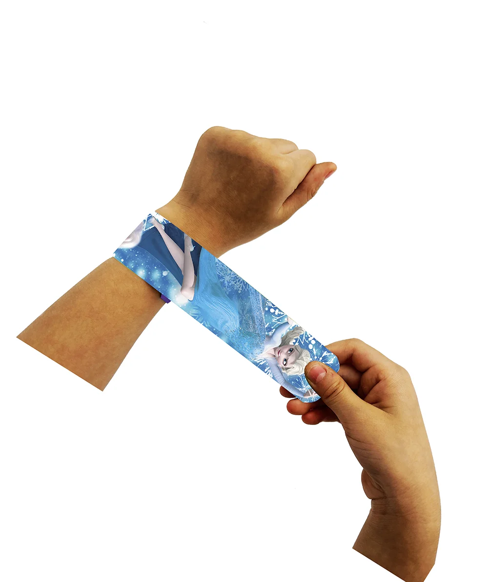 10/30 Pcs Frozen Snap Bracelets Pinata Toy Loot/Party Bag Fillers