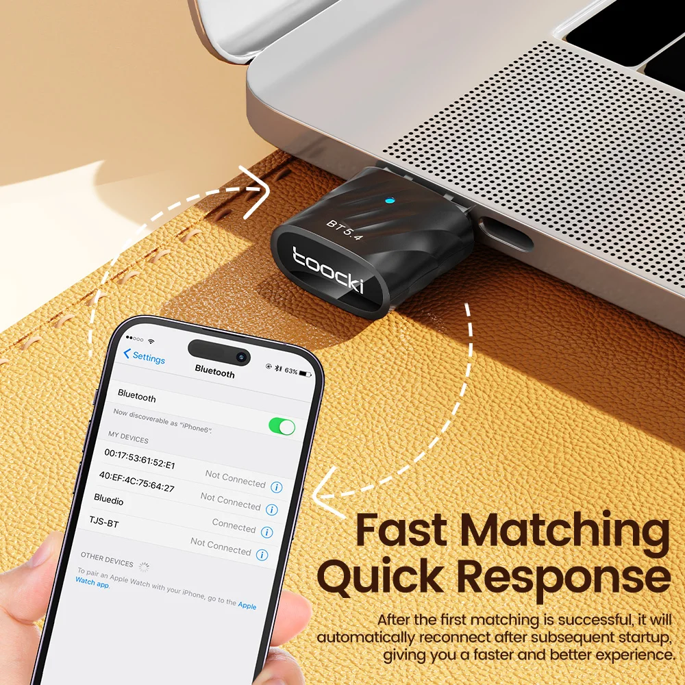 Toocki Bluetooth Adapter For PC