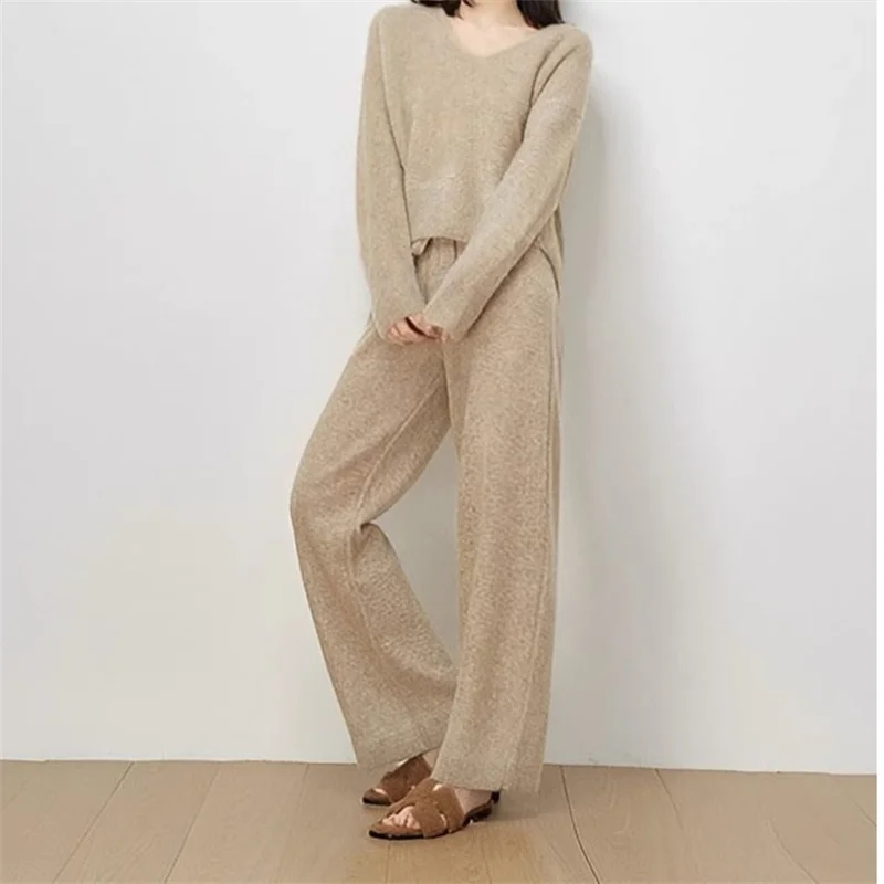 Chic Knitted Two-Piece Set - Image 4