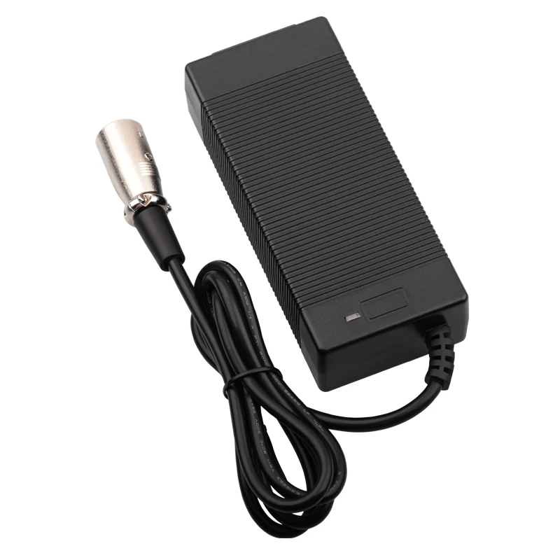 36V 2A Intelligentes Blei-Säure-Batterieladegerät, Eingang 100-240V, für 43,2V Blei-Säure-Batterieladegerät, 3-poliger XLR-Anschluss von hoher Qualität – Detail 2