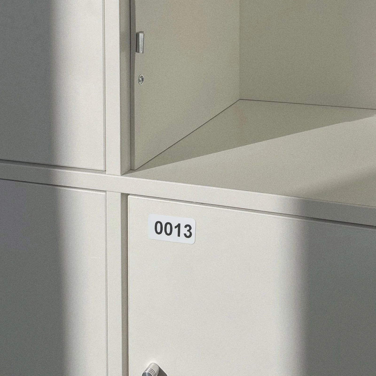 1 롤 탈부착 가능한 숫자 라벨 스티커, 옷, 티셔츠, 청바지, 사이즈, 보관 용기, 사무용품 정리용