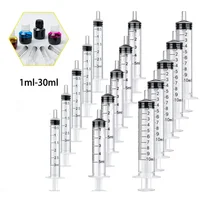 1ml-10ml Plastic Bulk Needle-Free Disposable Syringes Syringes Without Needle Syringe Glue Pet Feeding Needle Kitchen Tools 1
