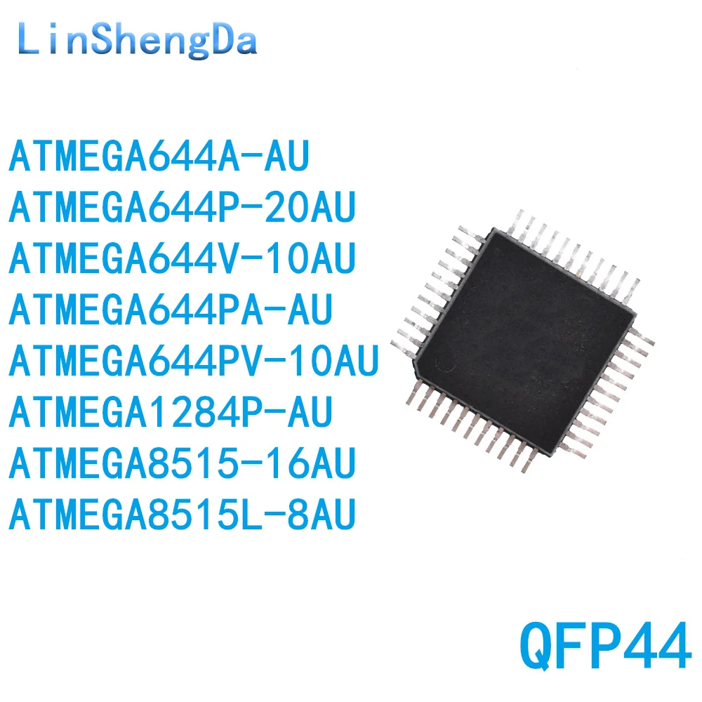 

10 шт ATMEGA644A-AU 644P-20 V-10 PA PV 1284P 8515L-16AUR -8 QFP44