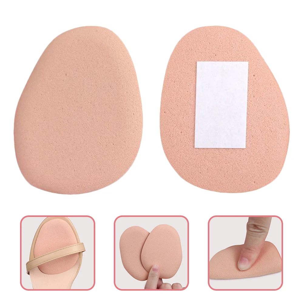 

5 Pairs Forefoot Pad Toe Protective Cushions Metatarsal Pads Gel Shoe Inserts High Heels Ball Flat Breathable