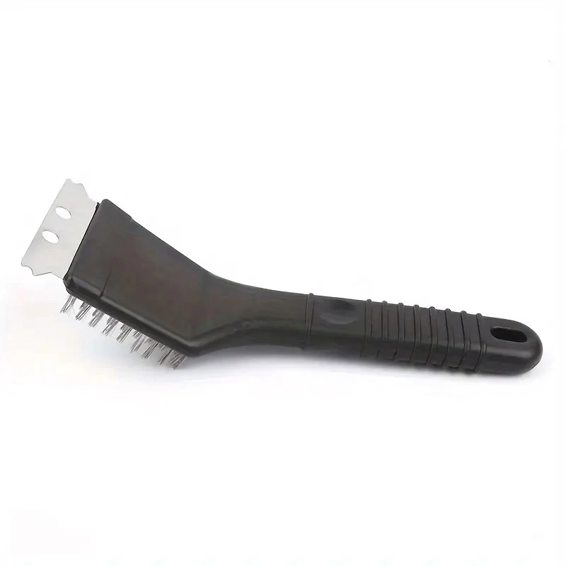 Bird Feeder Cleaner Brush Bird Cage Cleaner Stainless Steel Multifunctional Ergonomics Handle Durable Bird Droppings Cleaning 6