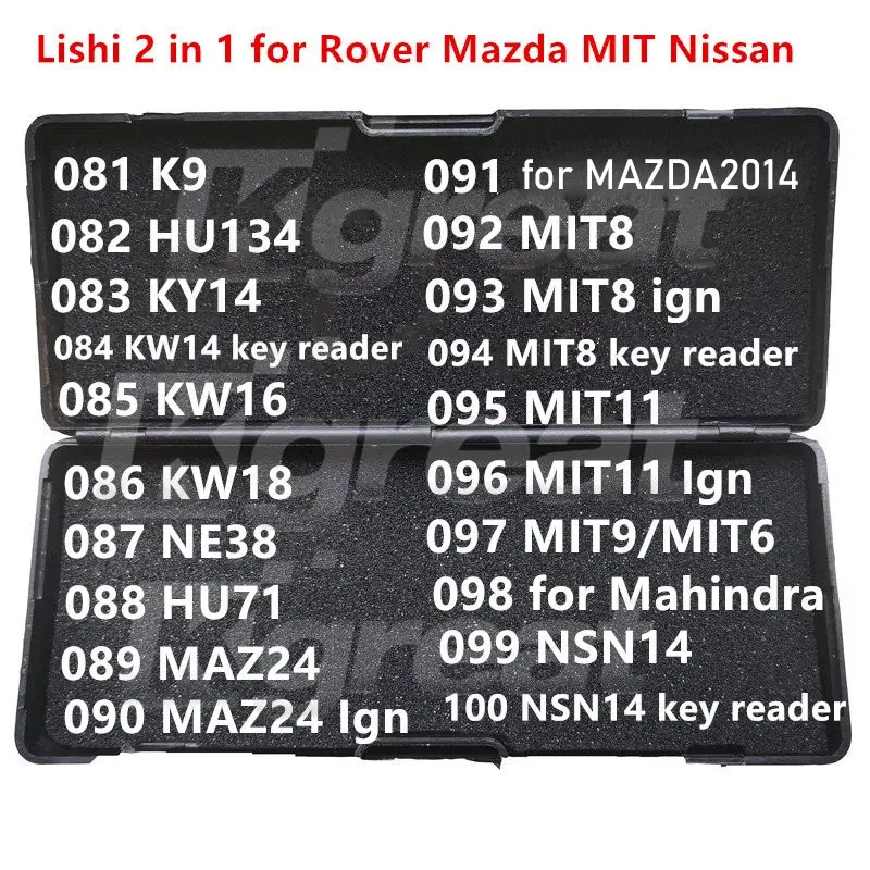 Lishi Tool 021-040 Lishi 2 in 1 HU46 YM28 HU100 HU43 B111 For GM37 GM39 GM45 VA2T HU83 NE72 SX9 NE78 VA6 VAC102 HU136 For Laguna3 Opel GM