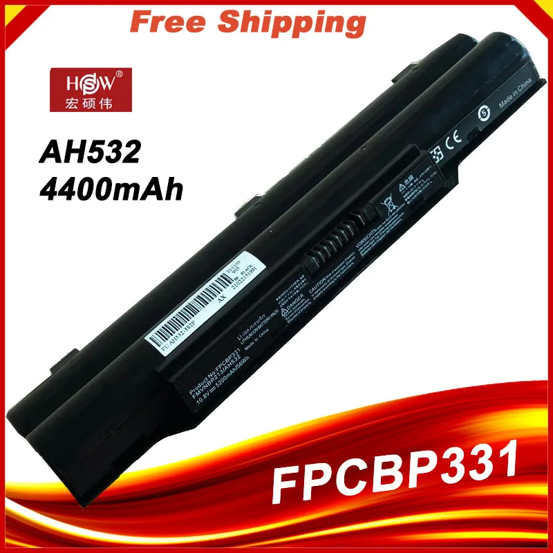 Новый аккумулятор для ноутбука FPCBP331 FPCBP347AP FMVNBP213 FUJITSU LifeBook AH512 AH532/GFX AH532 |