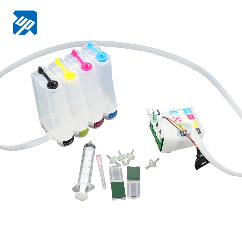 Continuous Ink System ciss cis system for epson WorkForce WF-2630 XP-420 XP-424 XP-320 xp420 xp424 xp320 printer T2201 T220xl1
