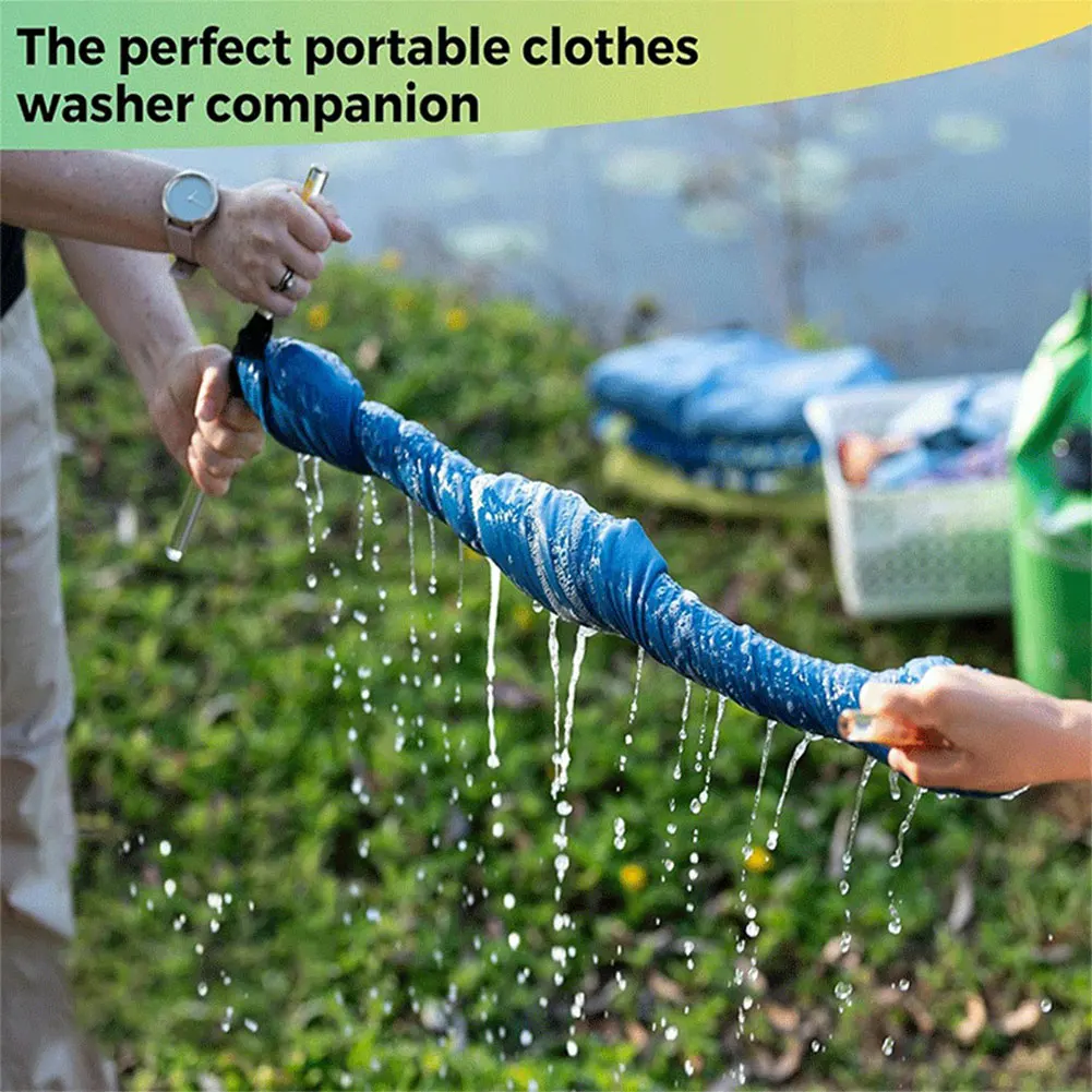 Clothes Wringer Portable Manual Hand Crank Clothes Wringing Device Towel Wringer for Outdoor Camping