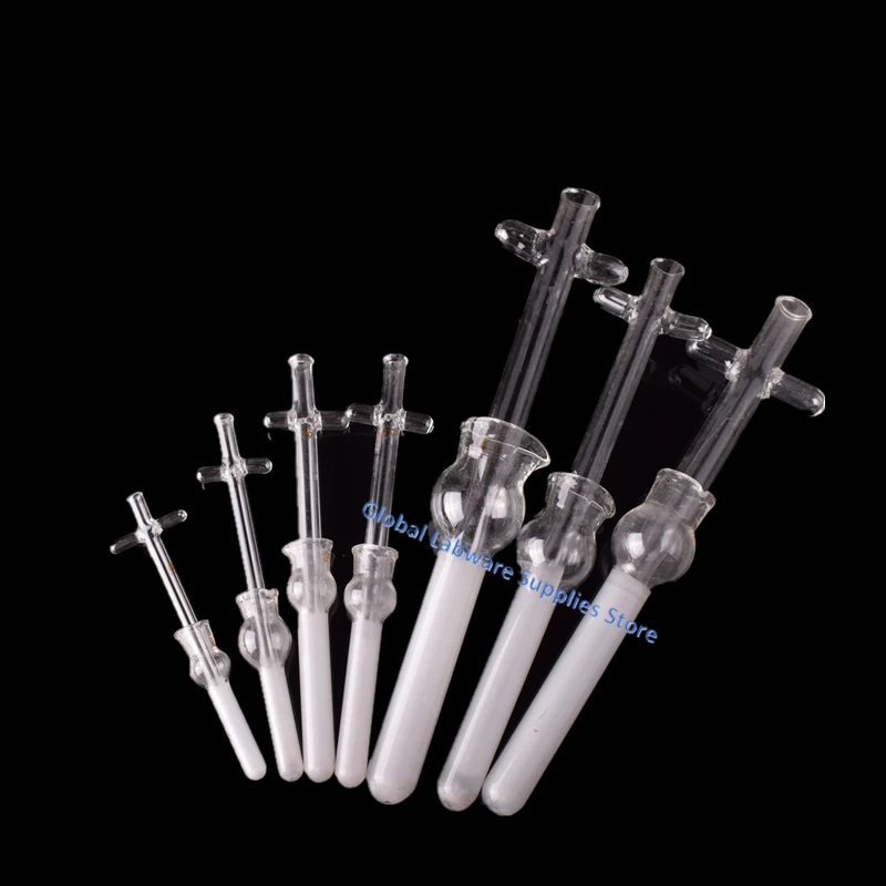 1pcs 0.5/1/2/3/5/10/15/20/30/50/ml High Borosilicate Glass Homogenizer Tissue Grinder with cross handle