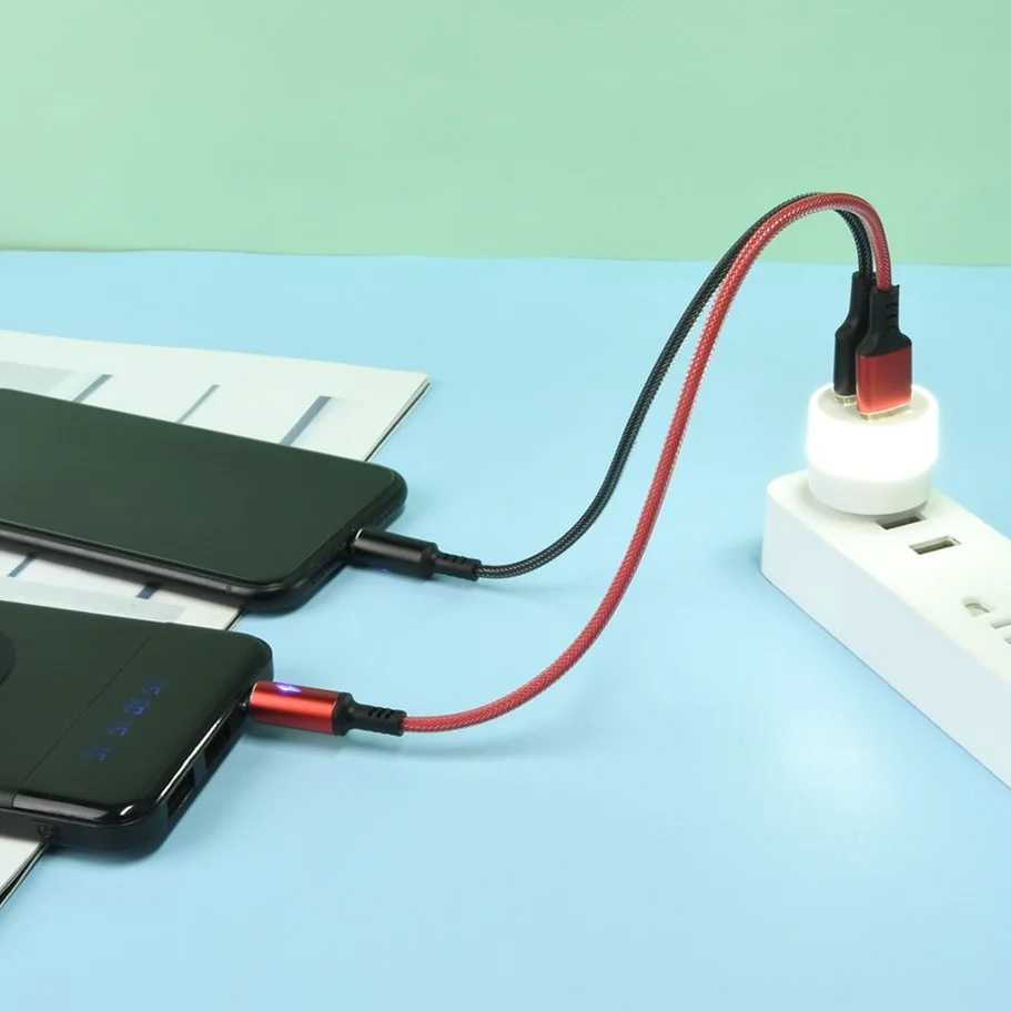 LED and Night Light USB Lamp Eye Protection Reading Computer Mobile Power Charging Book