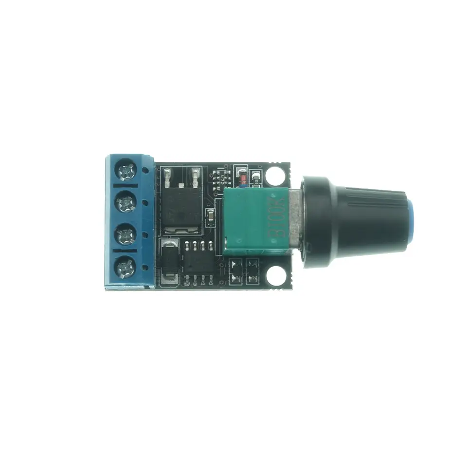 PWM DC Motor Speed Controller 5V 12V 16V 10A Stepless Regulator, Dual Use for Motor & LED Dimming Module image 5