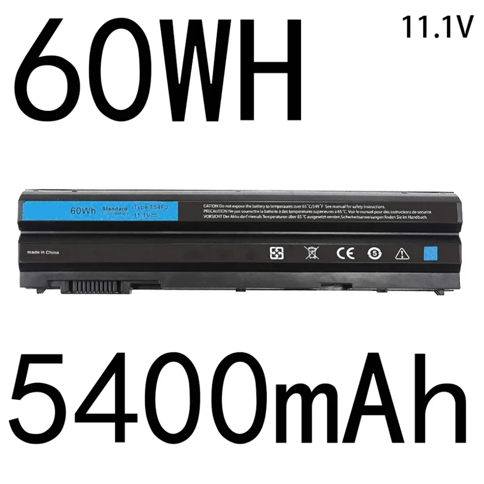 7FMXV 0TN2GY TN2GY 9JM71 Sostituzione della batteria del laptop per Dell Latitude 5320 7320 7420 7520 Series(15.2V 63Wh