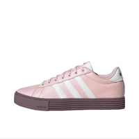 Adidas Daily 4.0 Men's and Women's Skateboarding Shoes, Versatile, Anti-slip, Encapsulated Sneakers, Pink and White