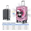 Hello Kitty Anime Y2k Kawaii Suitcase Cover Travel Holiday Strectch Luggage Case Protector 6