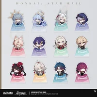 Sunsyea Honkai Star Rail Official Merch miHoYo Original Authentic Nameless Medal Series Acrylic Seal Ornament Sunday Robin