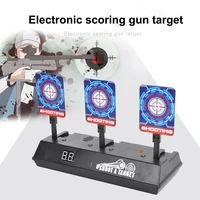 Fully Automatic Nerf Guns Auto Reset Electric Shooting Target Kids Eva Soft Water Ball Games Weapon Pistol Rifle Shooting Board 1