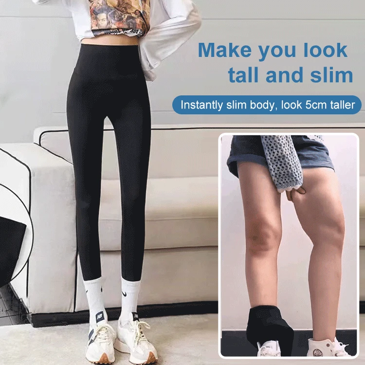 

Женские леггинсы с высокой талией и плюшевой подкладкой для занятий йогой