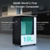 World's First Bio Smart Electric Composter Kitchen, Turn Food Waste into Real Organic Compost No Dehydration - 19L Food C 2