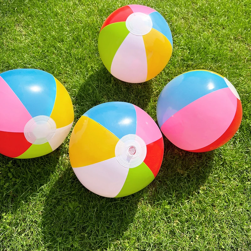 Ballon Gonflable Coloré pour Enfant, Jouets Amusants pour ixà la Piscine,  Jeu d'Eau, dehors de Plage - AliExpress