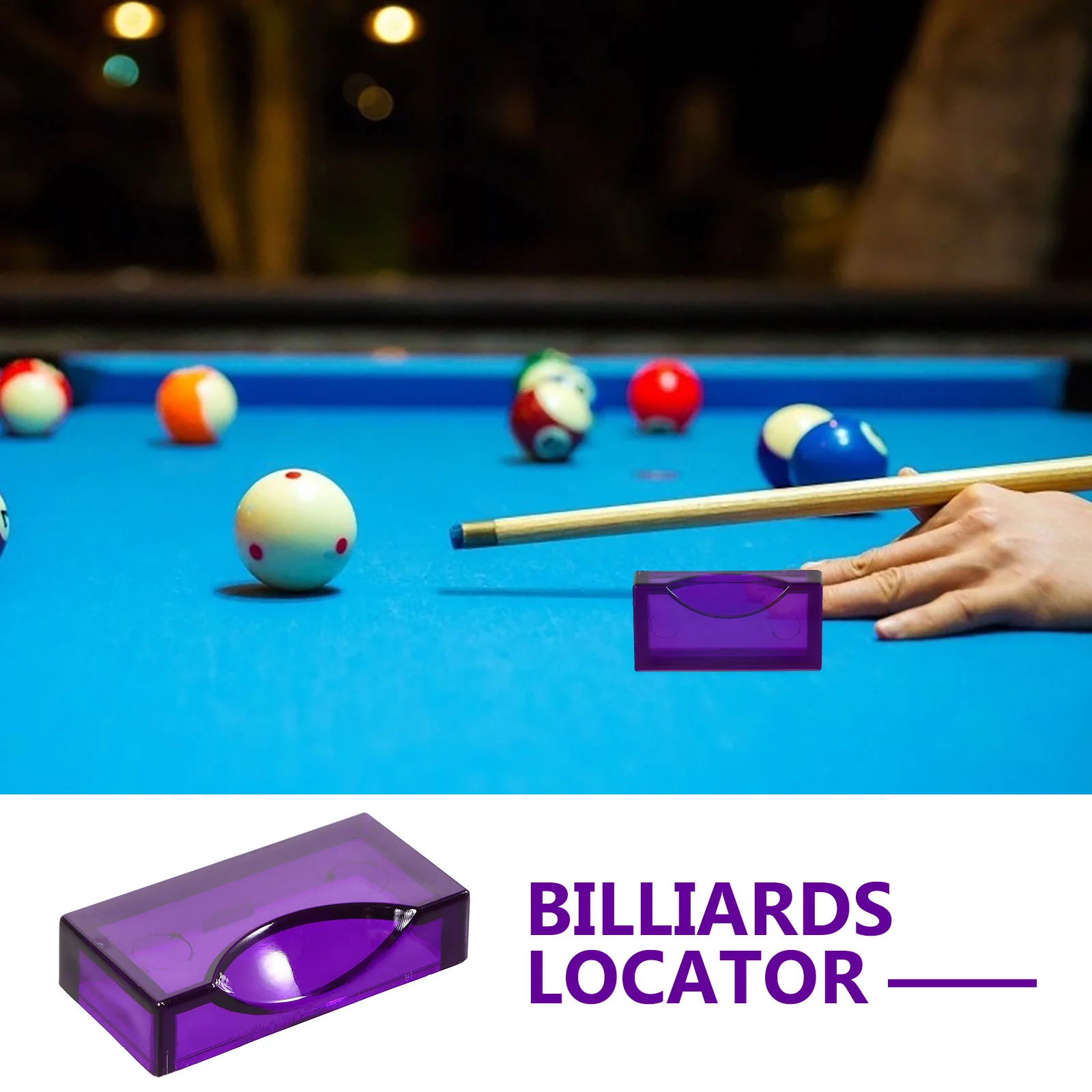 Billiard Ball Locator Indoor Holder Daily Use Position Marker Practical Supply Snooker Accessory Tabletop Sturdy