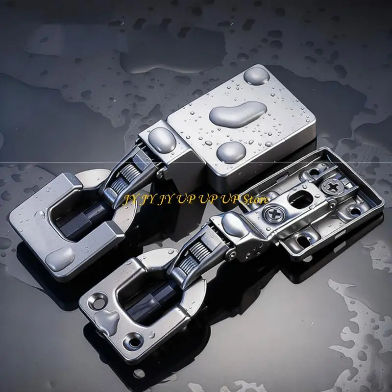 บานพับปกปิดไฮดรอลิกแบบปิดอ่อนตู้ปรับได้ฮาร์ดแวร์บัฟเฟอร์แดมเปอร์ไฮดรอลิกบานพับตู้เสื้อผ้าที่ยั่งยืน 1