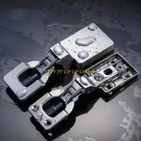 บานพับปกปิดไฮดรอลิกแบบปิดอ่อนตู้ปรับได้ฮาร์ดแวร์บัฟเฟอร์แดมเปอร์ไฮดรอลิกบานพับตู้เสื้อผ้าที่ยั่งยืน 1