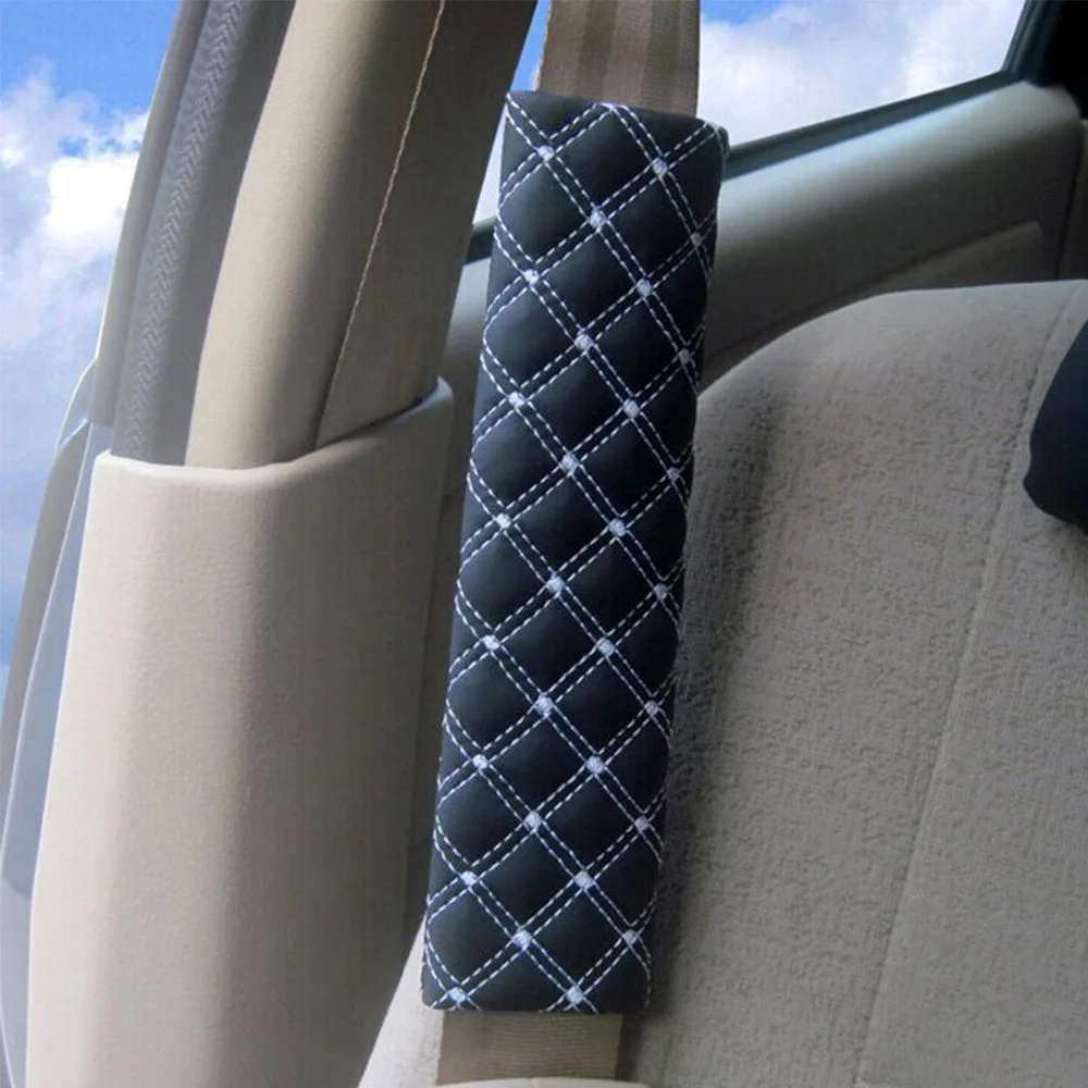 Auto Colorful Child Adults Safety Belt for Cars Shoulder Protection Car Seat Belt Cover Seat Pillow seat belt covers seat belt protector car seat belt accessory safety belt shoulder guard