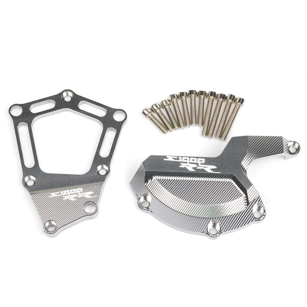 Engine Guard Motorcycle Engine Cover Engine Cover Protector For BMW S1000RR HP4 S1000R S1000XR 2009 Motorcycle Engine Stator Guard Cover