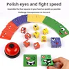 Kids Face Change Expression Puzzle Building Blocks Montessori Cube Table Game Toy Early Educational Toys Christmas Gifts 3