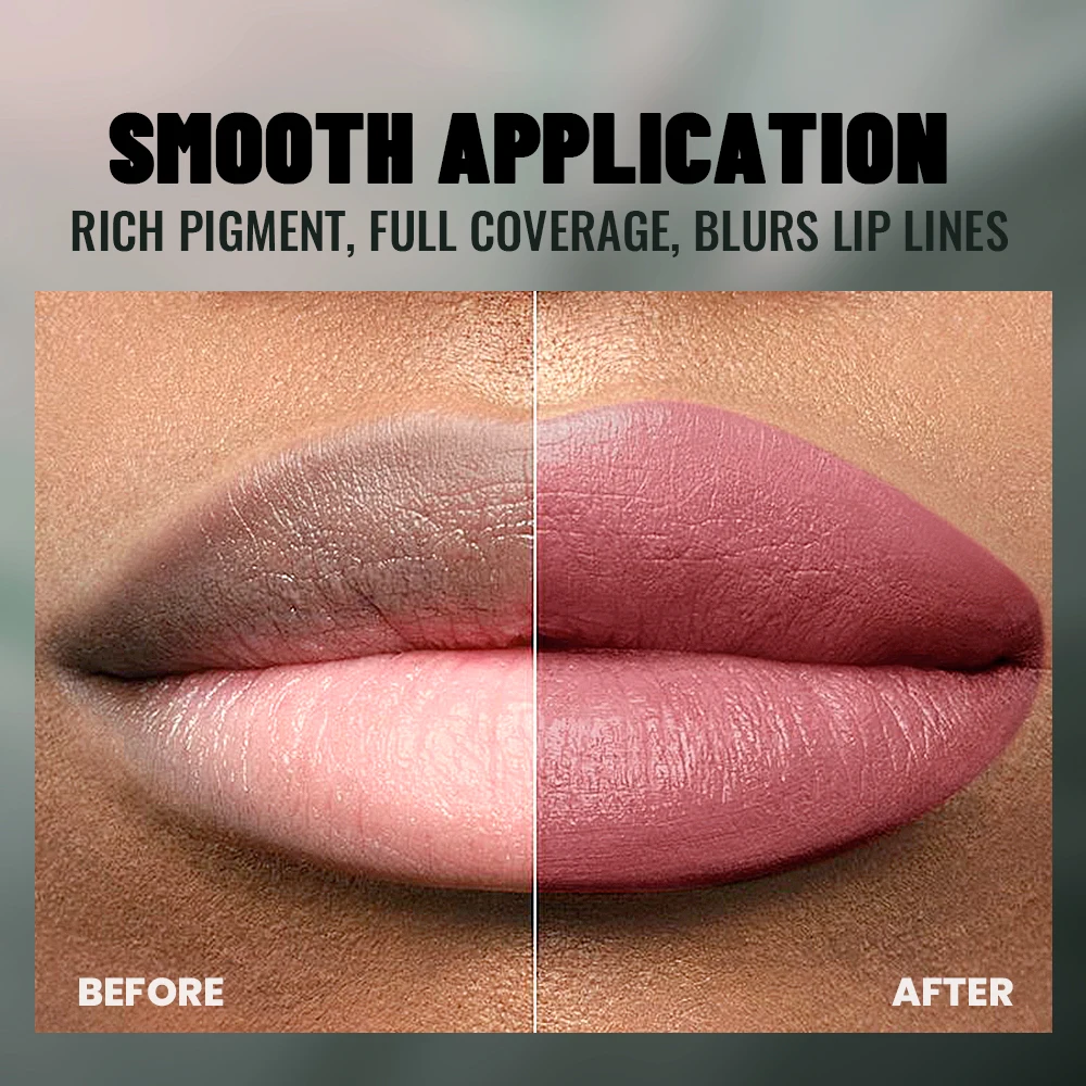 Pudaier 9 kleuren matte lip mousse fluweelzachte finish hooggepigmenteerd_voghion.com