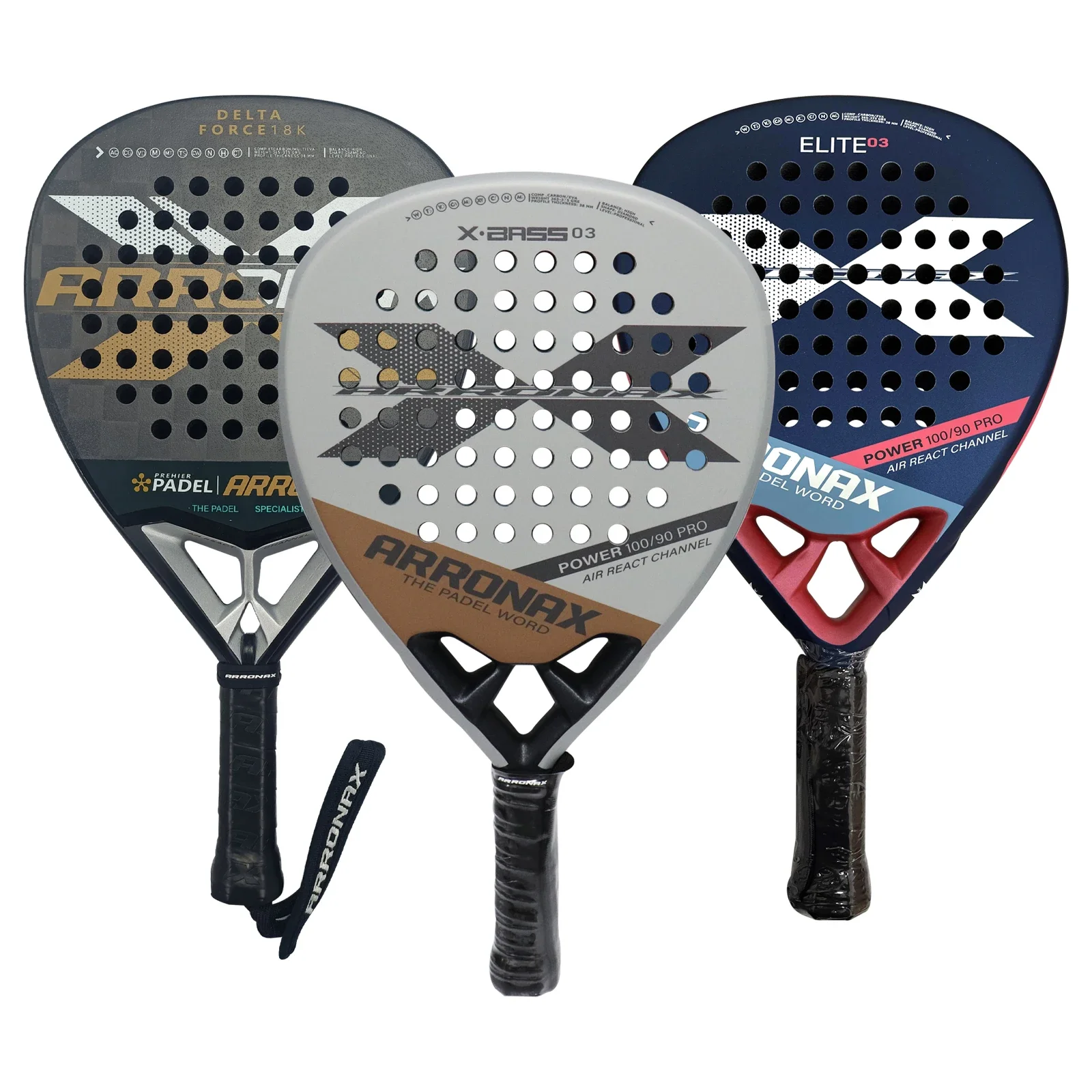 Padel Tennis Racket with Protection Tape Full Carbon 12k Carbon Fiber EVA Rackets No Cover Bag