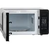 OUIO Microwave oven 700W compact with 6 pre-cooking settings, fast defrost, electronic control panel and glass turntable 5