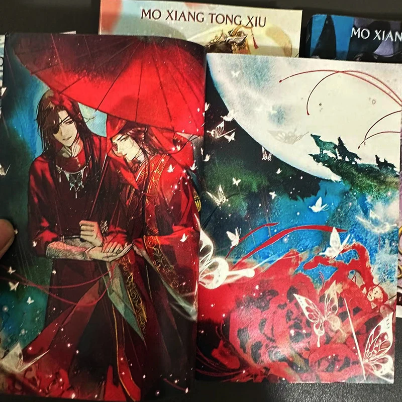 7 Books 1-7 English Heaven Official Blessing tian guan ci fu Moxiang Copper Smelly Novel Books xie lian hua libros