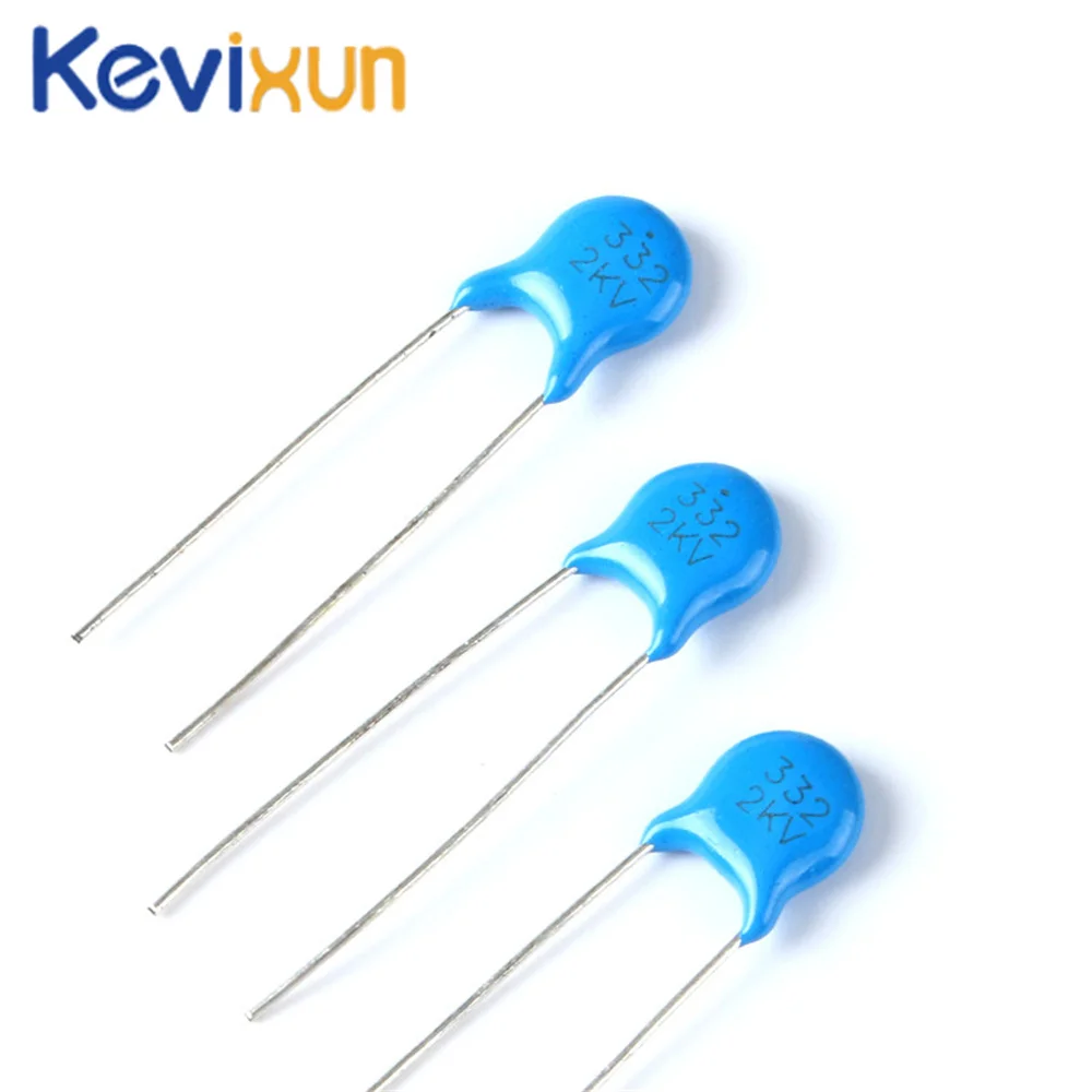 20pcs High voltage Ceramic Capacitor 2KV 15PF 22PF 100PF 120PF 150PF 220PF 330PF 470PF 680PF 1NF 1.5NF 2.2NF 3.3NF 4.7NF 10NF