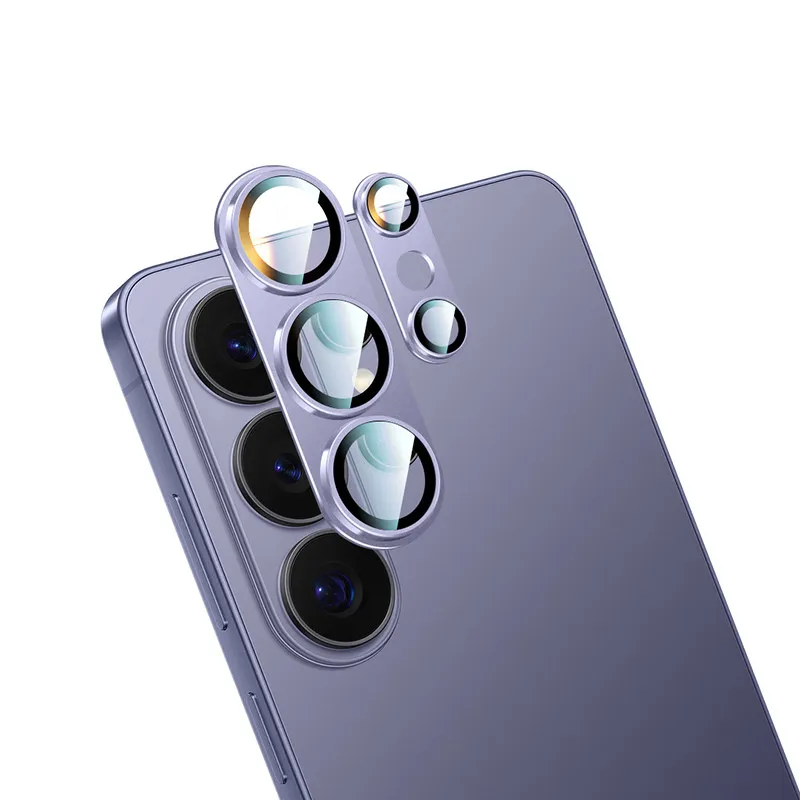 Shockproof Tempered Glass Camera Protector - Clear Lens Film Cover