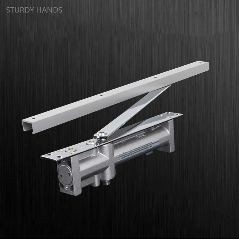 1pc Hidden er Hydraulic Hinge Hotel Home Hidden Door Hinge Thickened Automatic Door Closer Hardware Tools