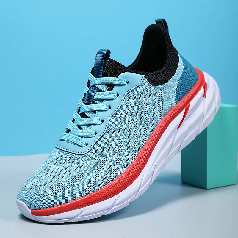 

Men Running Shoes Breathable Outdoor Walking Sports Shoes Lightweight Sneakers for Men Comfortable Athletic Training Footwear