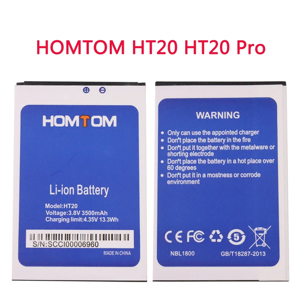 

100% Оригинальный Новый 3500mAh HT20 аккумулятор для телефона HT20 Pro запасные батареи